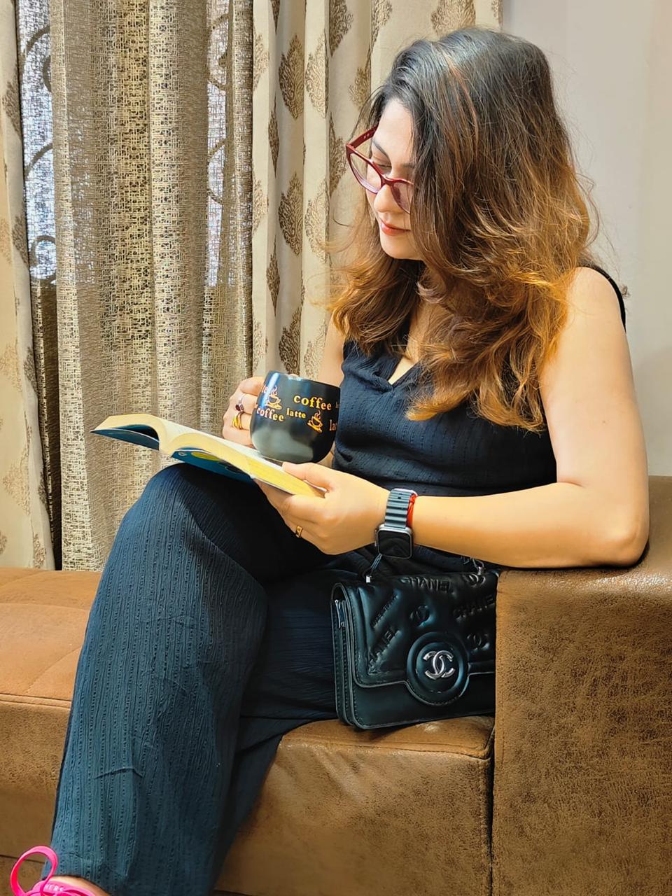 Black  Wrinkle Co- ord Set