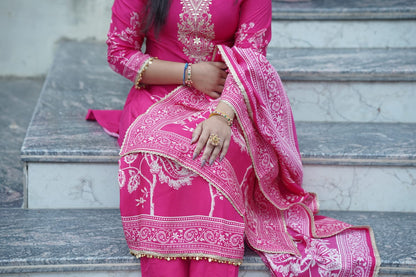 Premium Crepe Suit set